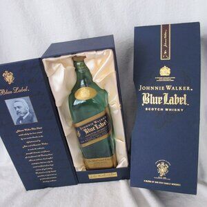 Johnny Walker Blue Bottle and Box